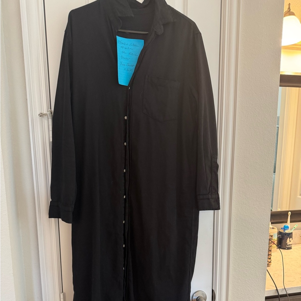 Frank and Eileen black Italian dress